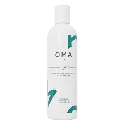 Shampoing apaisant et nourrissant au CBD, 250ml Oma & Me - Parashop