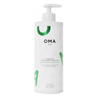 Shampoing hydratant aloe vera, 500ml Oma & Me - Parashop