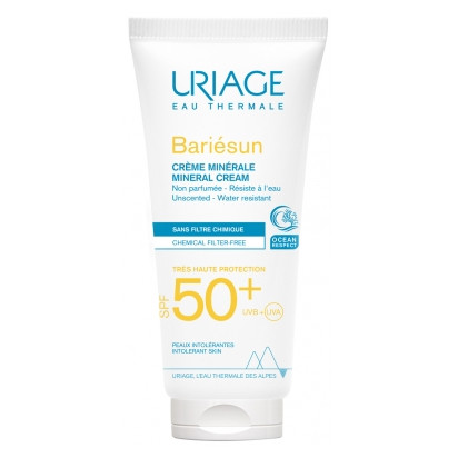 BARIESUN Crème minérale SPF50+, 100ml Uriage - Parashop