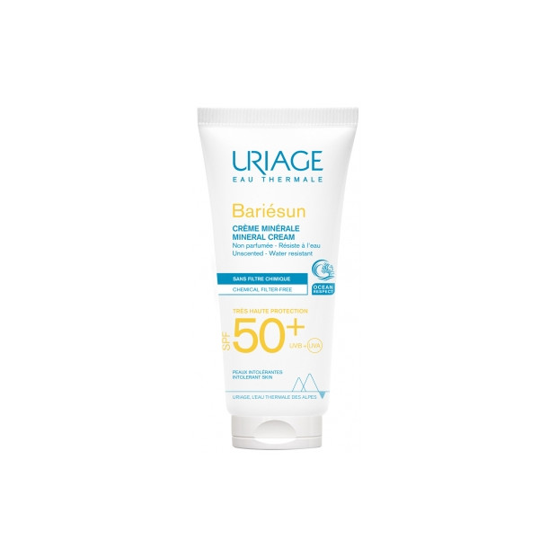 BARIESUN Crème minérale SPF50+, 100ml Uriage - Parashop