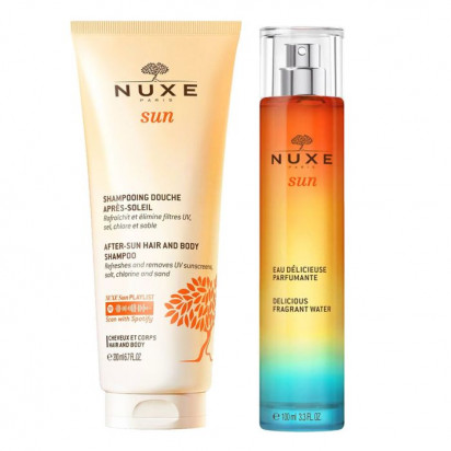 SUN Eau délicieuse 100ml + Shampoing douche après-soleil 200ml OFFERT Nuxe - Parashop