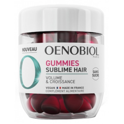 Sublime Hair volume & croissance, 60 gummies Oenobiol - Parashop