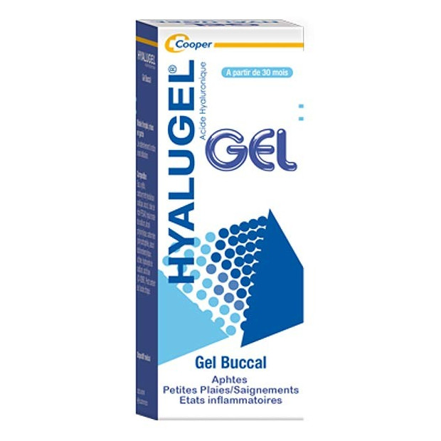 HYALUGEL Gel buccal à l'acide hyaluronique, 20ml Cooper - Parashop