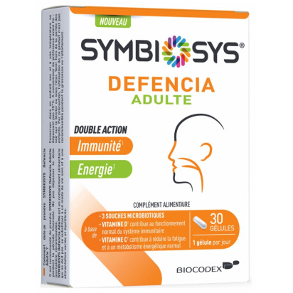 SYMBIOSYS DEFENCIA Adulte, 30 gélules Iprad - Parashop