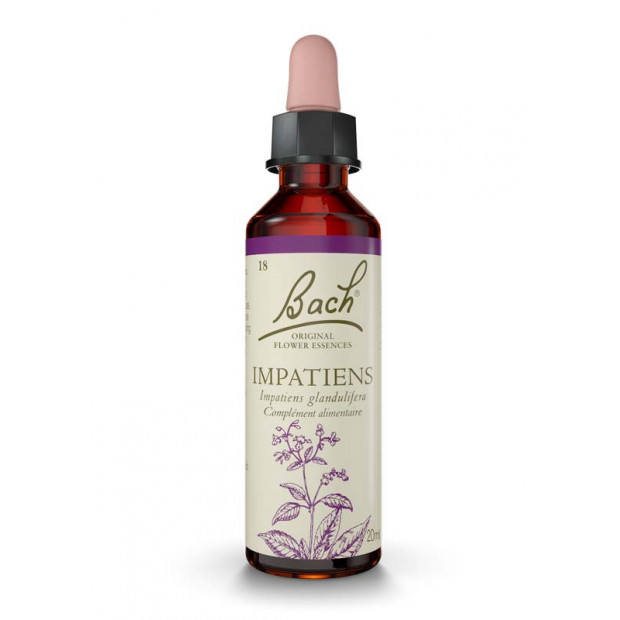 N°18 Impatiens, 20ml Fleurs de Bach® Original - Parashop