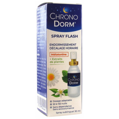 CHRONODORM Mélatonine flash spray, 30ml Iprad - Parashop