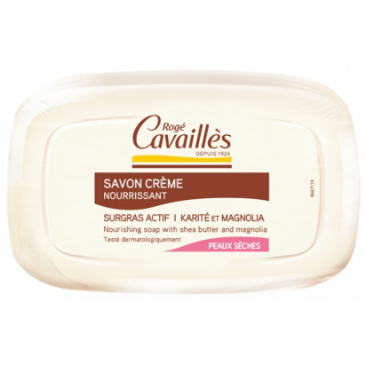 Savon crème beurre de karité et magnolia, 115g Rogé Cavailles | Parashop.com