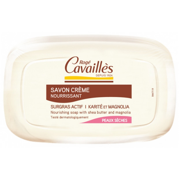 Savon crème beurre de karité et magnolia, 115g Rogé Cavailles | Parashop.com