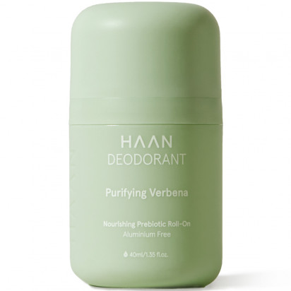 Déodorant rechargeable Verbena roll-on, 40ml Haan - Parashop