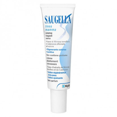 Crème Allaitement Crevasses, 30ml Saugella - Parashop