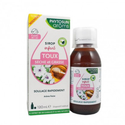 KID Sirop toux, 120ml Phytosun Aroms - Parashop