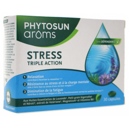 Stress triple action, 30 capsules Phytosun Aroms - Parashop