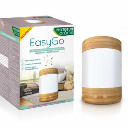 EASYGO Diffuseur huiles essentielles ultrasonique sans fil Phytosun Aroms - Parashop