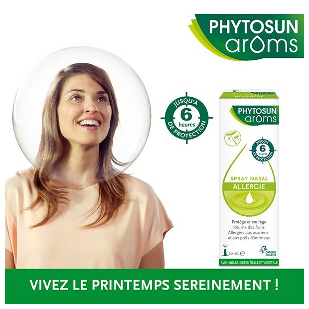 Spray nasal allergie. 20ml Phytosun Aroms - Parashop