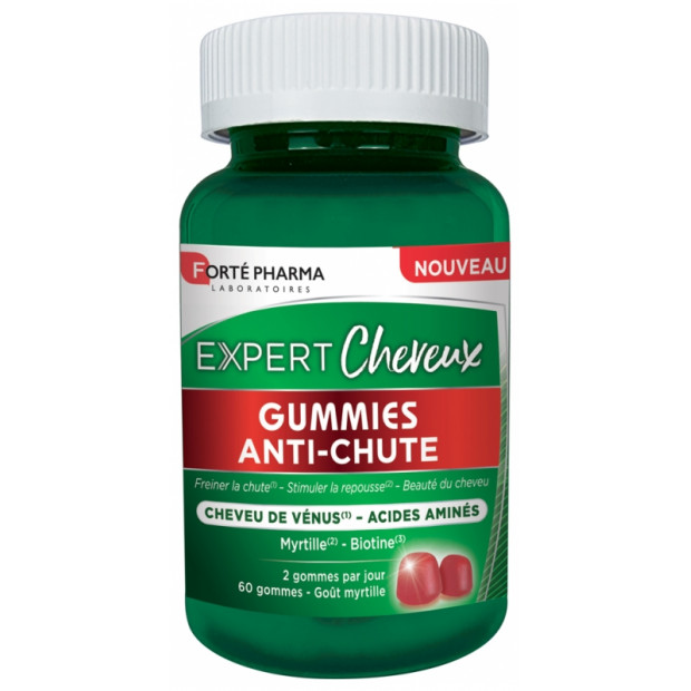 EXPERT Anti-chute, 60 gummies Forte Pharma - Parashop