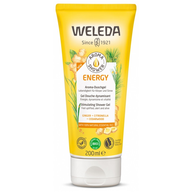 ENERGY Gel douche dynamisant, 200ml Weleda - Parashop