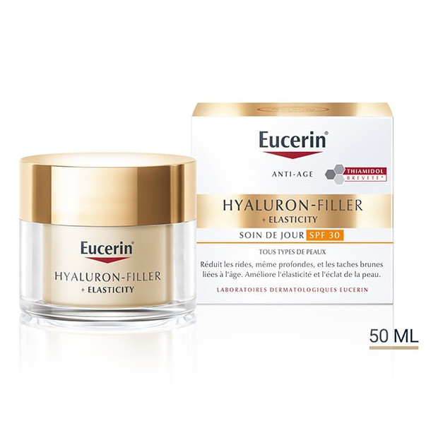 HYALURON-FILLER + ELASTICITY Soin de jour SPF30, 50ml Eucerin - Parashop