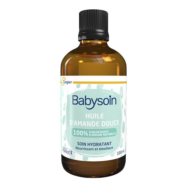 Huile d'amande douce, 100ml Babysoin - Parashop