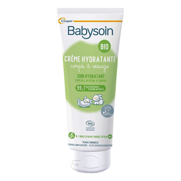 Crème Hydratante corps & visage, 200ml Babysoin - Parashop