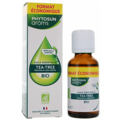 Huile essentielle Tea Tree bio, 30ml Phytosun Aroms - Parashop