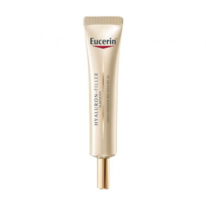 Hyaluron-Filler + Elasticity Soin Contour des Yeux SPF20, 15ml Eucerin - Parashop