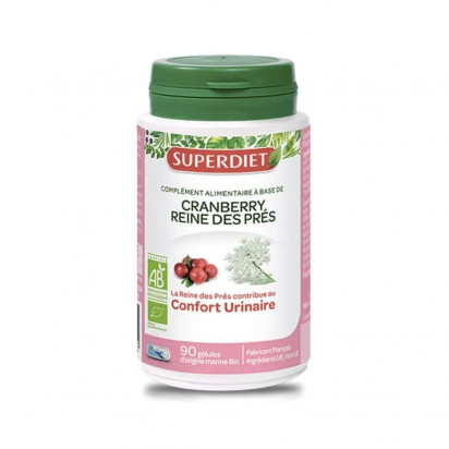 Cranberry reine des prés bio, 90 Gélules Super Diet - Parashop