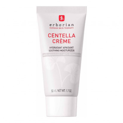 CENTELLA Crème Hydratante Apaisante Anti-Rougeurs, 50ml Erborian - Parashop