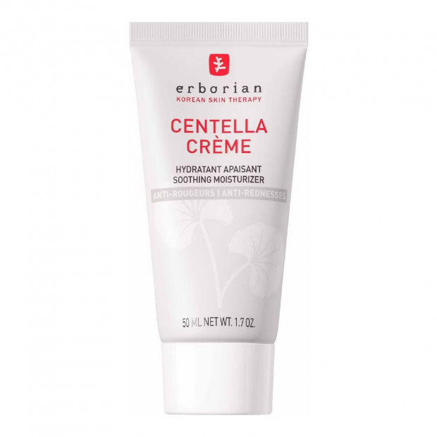 CENTELLA Crème Hydratante Apaisante Anti-Rougeurs, 50ml Erborian - Parashop