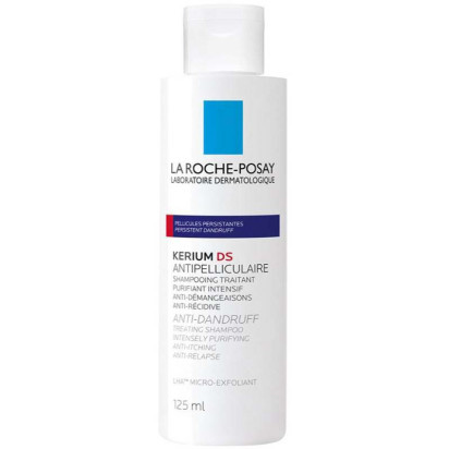 KERIUM DS, Shampoing-Cure Antipelliculaire Intensif, 125ml La Roche-Posay - Parashop