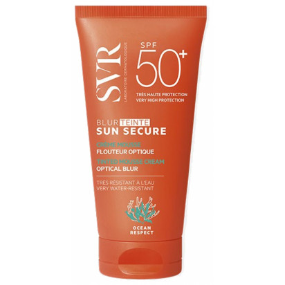 SUN SECURE Blur crème mousse flouteur optique SPF50+ Teinté, 50ml SVR - Parashop