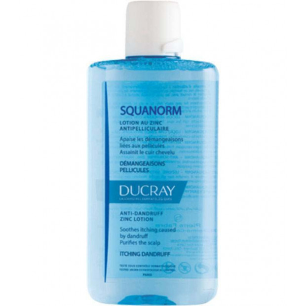 SQUANORM Lotion Antipelliculaire au Zinc Démangeaisons, 200ml Ducray - Parashop