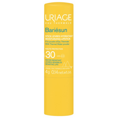 BARIESUN Stick Lèvres Hydratant Haute Protection SPF30, 4g Uriage - Parashop