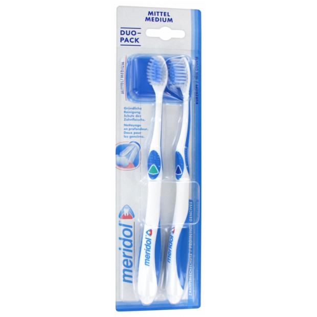 Duo-Pack Brosses à Dents Medium Meridol - Parashop