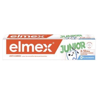 Dentifrice Anti-Caries Junior, 75ml Elmex - Parashop