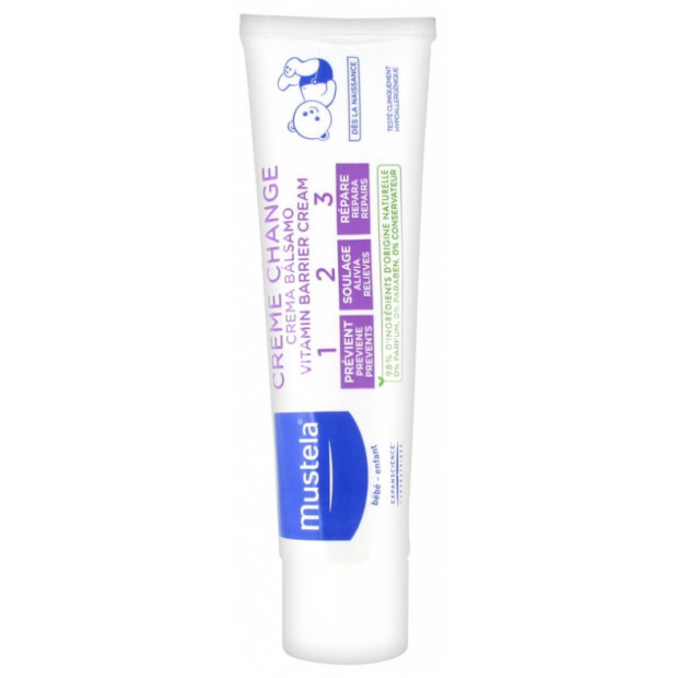 Crème Change 1 2 3, 100ml Mustela - Parashop