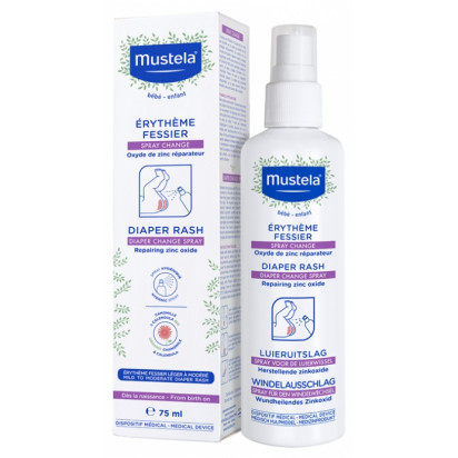 Érythème Fessier Spray Change, 75ml Mustela - Parashop