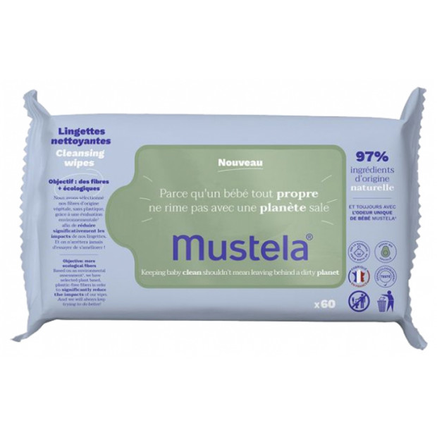 Composition MUSTELA Lingettes nettoyantes bébé - UFC-Que Choisir