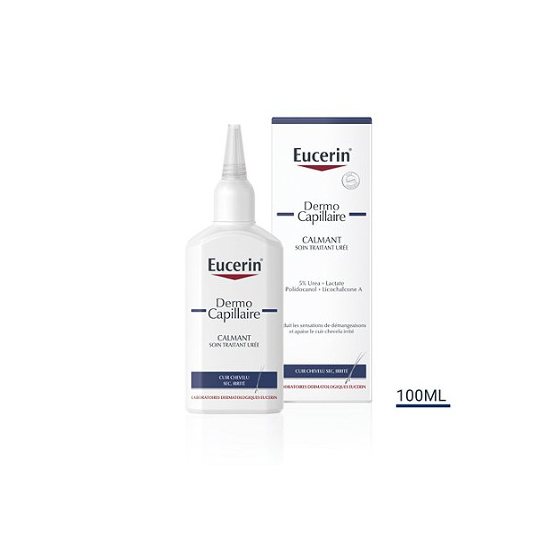 Soin capillaire calmant traitant 5% Urée, 100ml Eucerin - Parashop