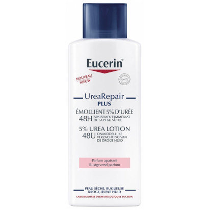 UREAREPAIR PLUS Emollient 5% d'Urée apaisant peaux sèches, 250ml Eucerin - Parashop