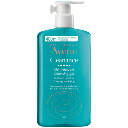 CLEANANCE Gel nettoyant sans savon, 400ml Avene - Parashop