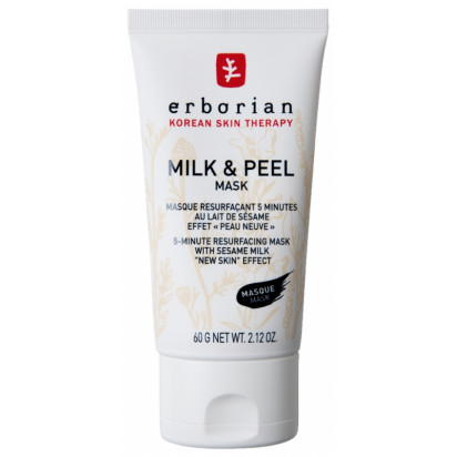 Milk & Peel masque resurfaçant 5 minutes, 60g Erborian - Parashop