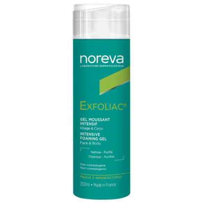 EXFOLIAC Gel Moussant Intensif, 200ml