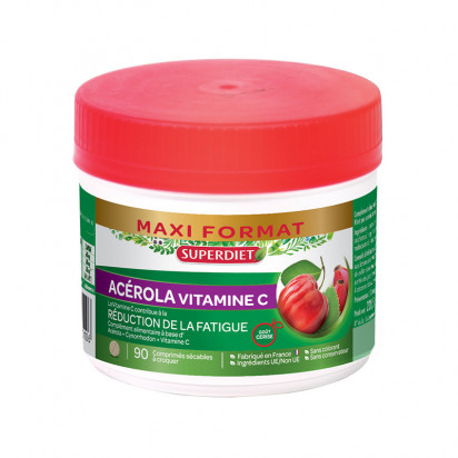 ACEROLA VITAMINE C, 90 Comprimés à croquer