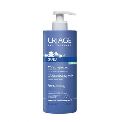 BÉBÉ 1er Lait Hydratant, 500ml Uriage - Parashop