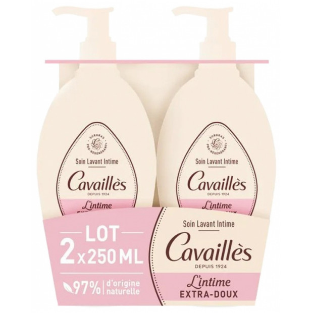 Rogé Cavaillès Soin Lavant Intime Extra-Doux, 2x250ml