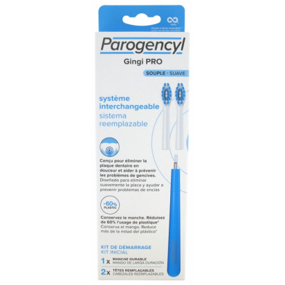 PAROGENCYL - GINGI PRO Système Interchangeable Souple, Kit de Démarrage