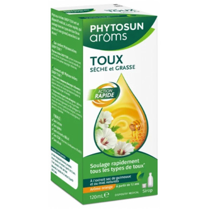 Phytosun Aroms Sirop Toux Sèche et Grasse, 120ml