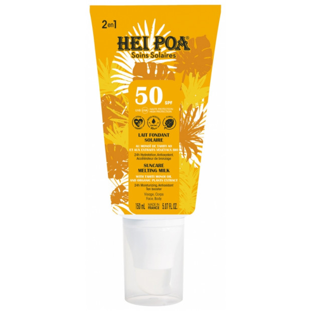 HEI POA - Lait Fondant Solaire SPF50+, 150ml