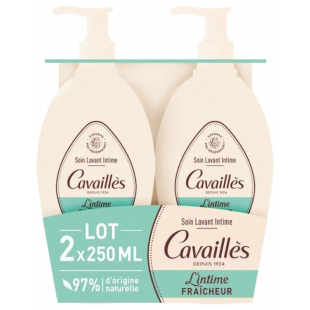 Soin Lavant Intime Fraîcheur, Lot 2X250ml