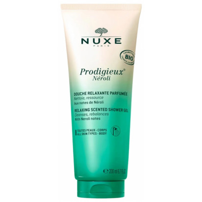 Nuxe PRODIGIEUX NEROLI Douche Relaxante Parfumée Bio, 200ml - Parashop